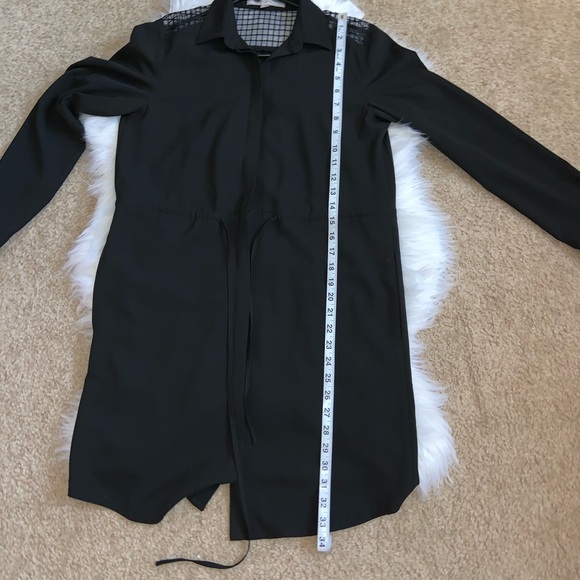 LOFT Long Sleeve Button Down Dress - Picture 7 of 8